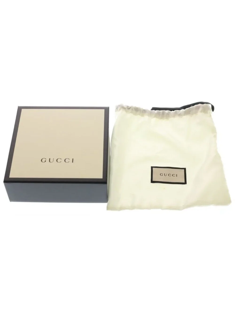 Gucci Interlocking Buckle Leather Belt Black